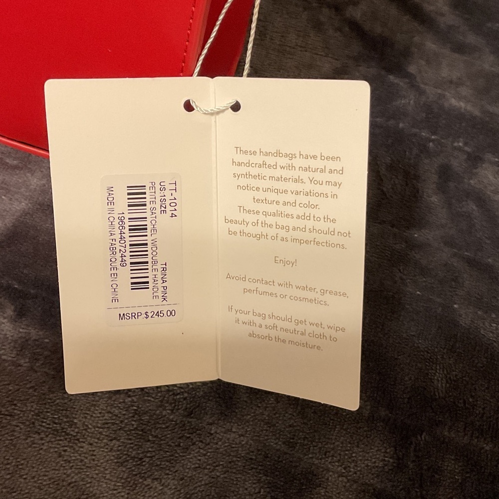 Trina Turk Bold Red Tote - Picture 2 of 4